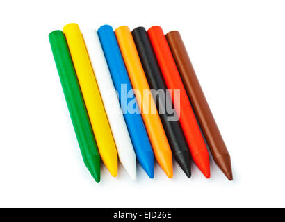 Colorate matite VAX Foto Stock