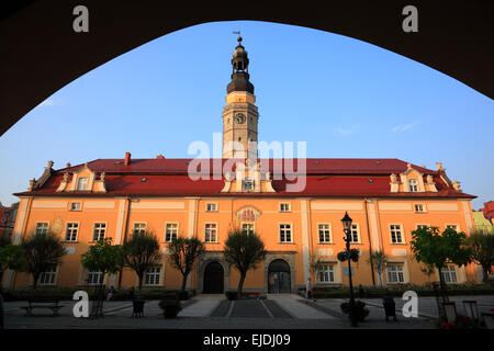 Municipio di Boleslawiec (Bunzlau), Bassa Slesia, Polonia, Europa Foto Stock