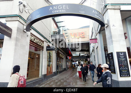 Angelo Central Shopping Centre, Islington, Londra (ex N1 Centro) Foto Stock