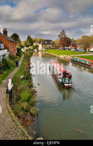 Kennet and Avon Canal Hungerford, Regno Unito Foto Stock