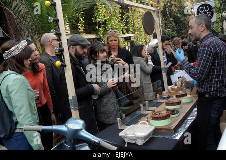 Palo Alto mercato Poblenou, Barcellona Foto Stock