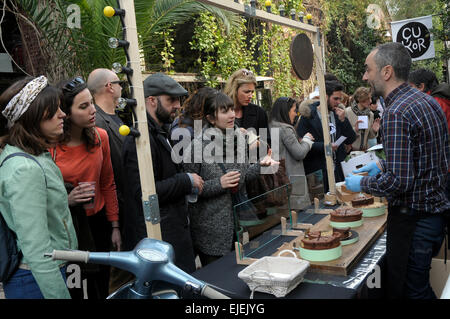 Palo Alto mercato Poblenou, Barcellona Foto Stock