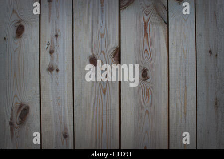 Lo sfondo da commissioni di grigio recinzione di legno Foto Stock