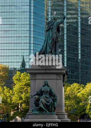 Maria Regina del mondo cattedrale, Montreal, Quebec, Canada Foto Stock