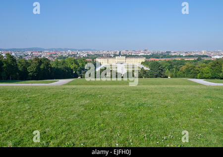 Il principe ereditario privato giardino del Palazzo di Schonbrunn a Vienna, Foto Stock