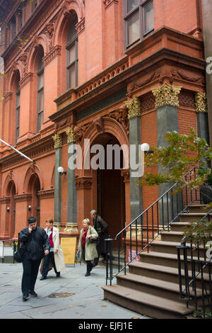 Brooklyn storico edificio della società Foto Stock