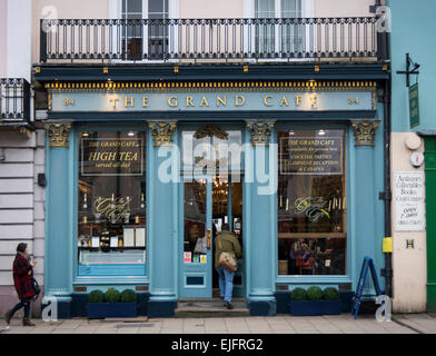 Il Grand Cafe, Oxford Hight Street, Oxford, England, Regno Unito Foto Stock