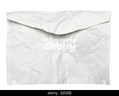 Palla di carta spiegazzata Foto Stock