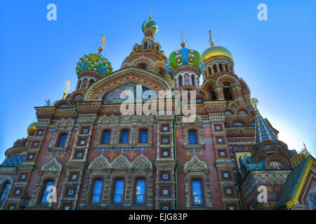 Chiesa del sangue versato, San Pietroburgo, Russia Foto Stock