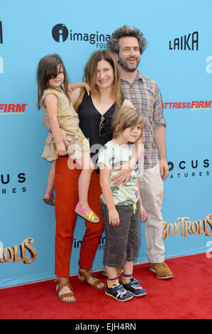 Premiere di 'L'Boxtrolls" tenuto all'Universal CityWalk - Arrivi con: Kathryn Hahn dove: Los Angeles, California, Stati Uniti quando: 21 Set 2014 Foto Stock