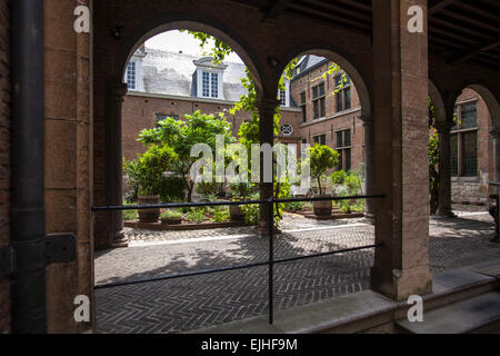 Museo Plantin-Moretus motivi, Anversa, Belgio Foto Stock