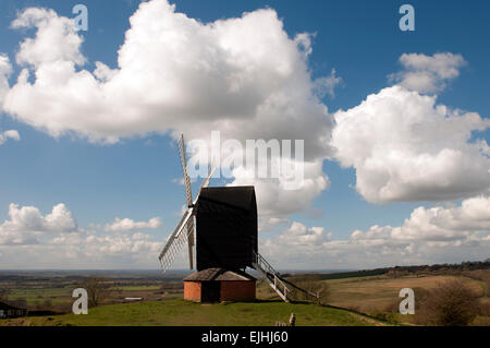 Il mulino a vento di Brill, Buckinghamshire, Inghilterra, Regno Unito Foto Stock