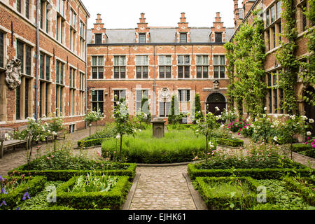 Museo Plantin-Moretus motivi, Anversa, Belgio Foto Stock