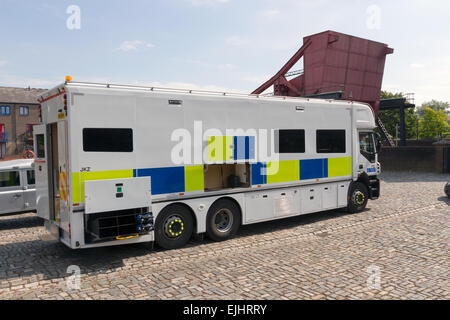 La Metropolitan Police Service Marine Unità di supporto veicolo di supporto Foto Stock