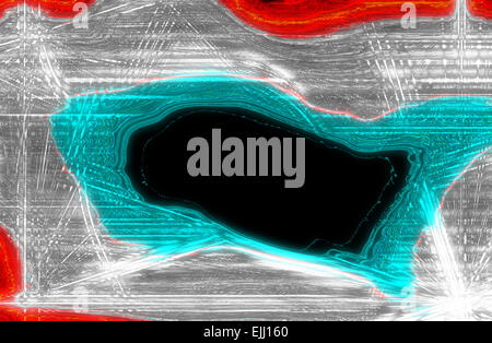 Abstract in bianco e nero colore di sfondo con motion blur Foto Stock