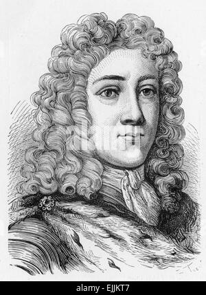 George II (George Augustus; Tedesco: Georg II. 1683 - 1760), re di Gran Bretagna e Irlanda Foto Stock