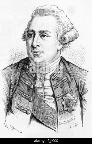 George III (George William Frederick;1738 - 1820), re di Gran Bretagna e re di Irlanda Foto Stock