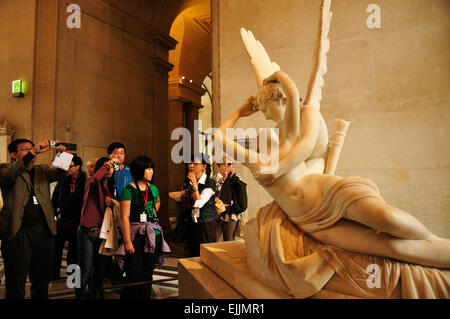 Parigi. Il museo del Louvre o il museo del Louvre Foto Stock