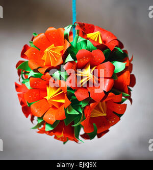 Kusudama Foto Stock