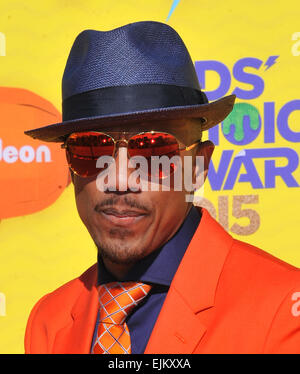 Los Angeles, California, USA. 28 Mar, 2015. NICK CANNON frequentando il Nickelodeon's 28 bambini annuale' Choice Awards tenutosi presso il Forum. Credito: D. lunga/Globe foto/ZUMA filo/Alamy Live News Foto Stock