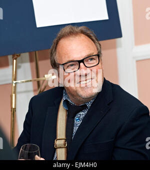 Alastair Hignell al oldie pranzo letterario 17/04/12 Foto Stock