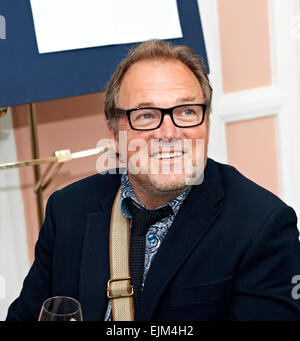 Alastair Hignell al oldie pranzo letterario 17/04/12 Foto Stock