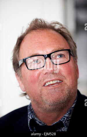 Alastair Hignell al oldie pranzo letterario 17/04/12 Foto Stock