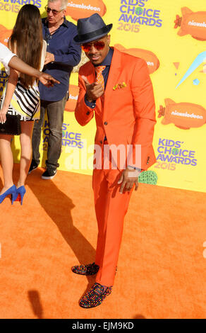 Nick Cannon 28th annuale di Kids Choice Awards 2015 28/03/2015 a Los Angeles Foto Stock