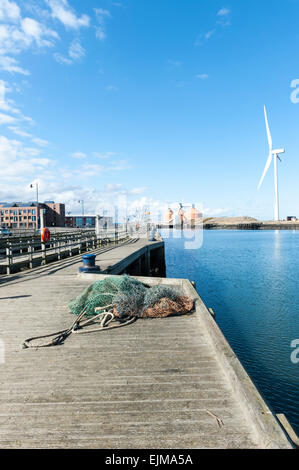 Banchina di Blyth Foto Stock