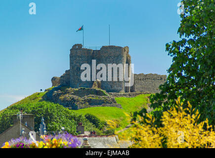 Criccieth Castle, Gwynedd, il Galles del Nord. Foto Stock