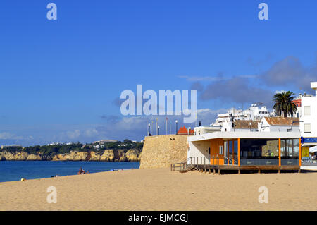 Armacao de Pera beach in Algarve Foto Stock