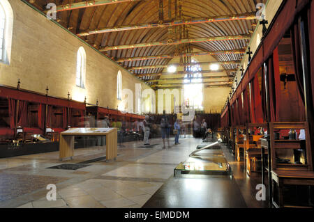 Grand'Salle o chambres des Pauvres di Hotel-Dieu, Beaune Foto Stock