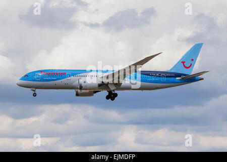 Thomson Boeing 787 Dreamliner piano Foto Stock