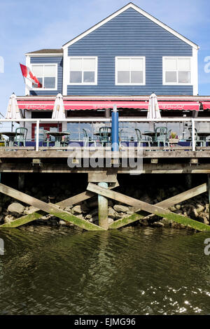 Sockeye City Grill Ristorante di Pesce, villaggio di Steveston, Richmond, BC, Canada Foto Stock