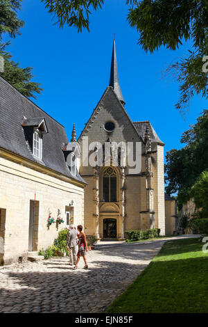 Chateau d'usse Indre-et-Loire department, Francia. Il castello che fu detto di avere ispirato la autore di Sleeping Beauty. Foto Stock