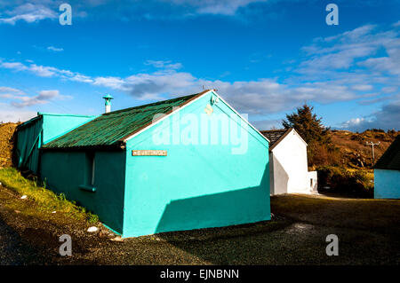 Cottage a Lackbeg, vicino Burtonport County Donegal Irlanda Foto Stock