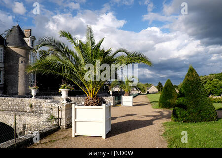 Il Chateau d' Avaray, Valle della Loira, Loir-et-Cher, Francia Foto Stock