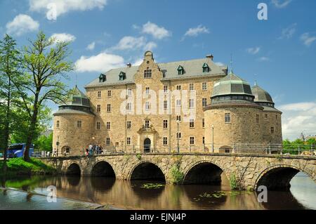 Castello di Örebro Foto Stock