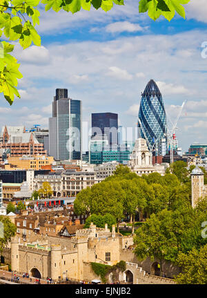 Città di Londra Foto Stock