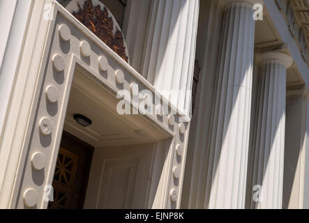 La fiducia del pubblico edificio per uffici. Architettura Art deco Napier, Nuova Zelanda Foto Stock