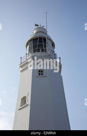 Il vecchio faro a Ashford sulla east yorkshire coast Foto Stock