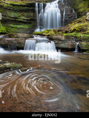 Scaleber Force Water Fall Yorkshire Foto Stock