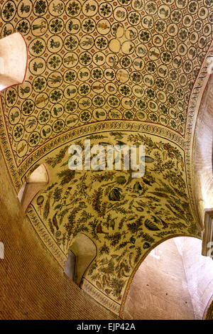 Italia, Roma, Mausoleo di Santa Costanza, mosaico paleocristiano Foto Stock