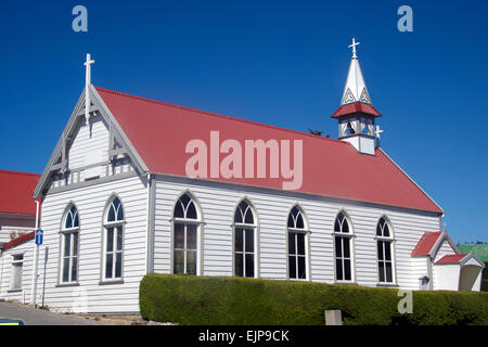 St Mary's chiesa cattolica Stanley Isole Falkland Foto Stock