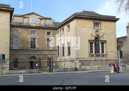 Worcester College Entrance, Università di Oxford, Walton Street, Oxfordshire, Inghilterra, Gran Bretagna, Regno Unito, Gran Bretagna, Europa Foto Stock