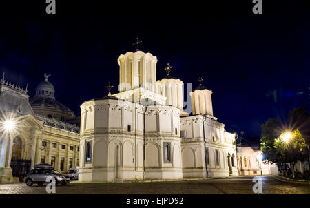 Cattedrale Ortodossa a Bucarest, in Romania. Foto Stock