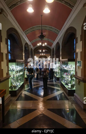 Bradford City Hall, o Municipio come è noto localmente, vedute interne su un open day visita Foto Stock