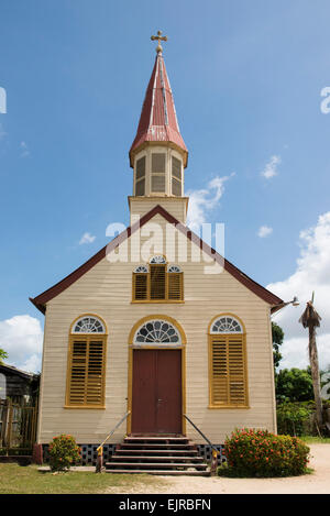 Chiesa di legno, PARAMARIBO SURINAME, Foto Stock