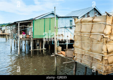 Fisherman Village - lifestyle, Kep Cambogia. Foto Stock