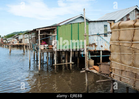 Fisherman Village - lifestyle, Kep Cambogia. Foto Stock